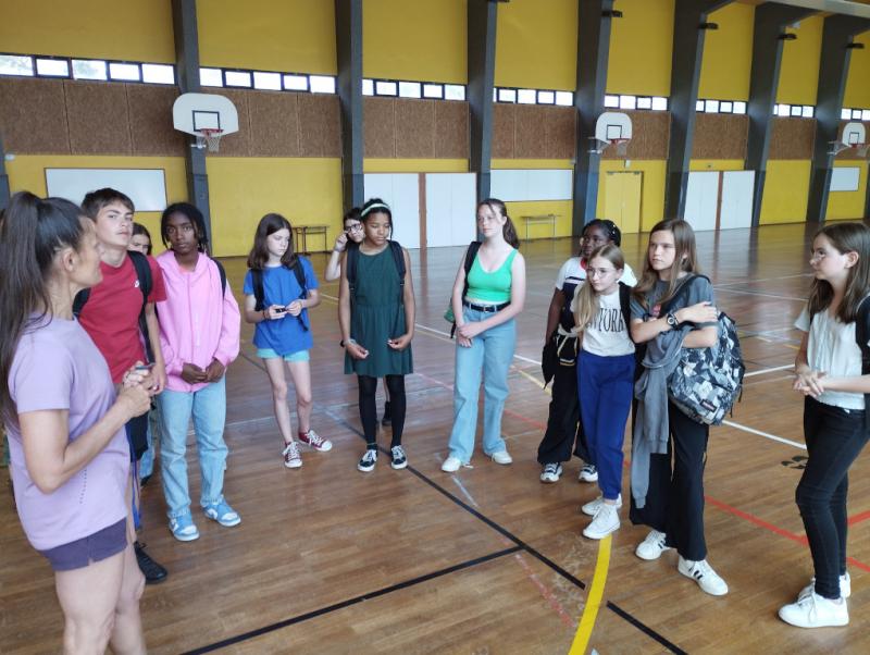 Visite d'élèves écodélégués